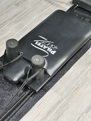 Pilates Reformer 4500 Model + 6” Extended Legs + Foot Bar-3ft Pilates YOGA POLE