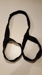 Adjustable Yoga Mat Sling Carrier Shoulder Carry Strap Belt Canvas – black
