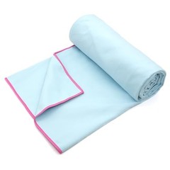Hot Yoga Towel Non-Slip Yoga Mat Towel Ultra Z-blue& Purple (2 Pack )