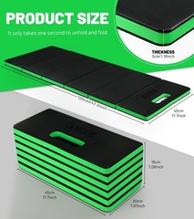 Foldable Mechanic Mat Kneeling Pad, 1.2″ Extra Thick Density EVA Foam Portabl…