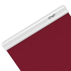 Yogifi gen 2 yoga mat red colour yoga matt for yoga posture guided yoga classes 