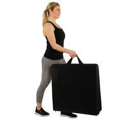 Tri-Fold Exercise Mat Yoga Pilates Gym Fitness Stretching Core Workouts New