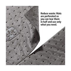PIG Absorbent Mat for Oil and Other Liquids | 1 Lightweight Mat | 1…
