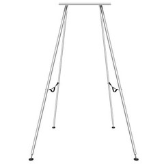 Silver Portable Aerial Stand Rig Frame Yoga Swing Bar w/20Ft Red Yoga Swing
