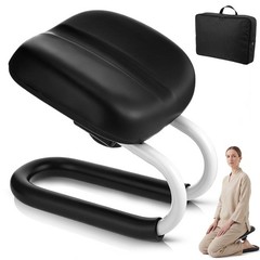 Meditation Bench with Carrying Bag, 3 Level Adjustable Metal Meditation Stool…