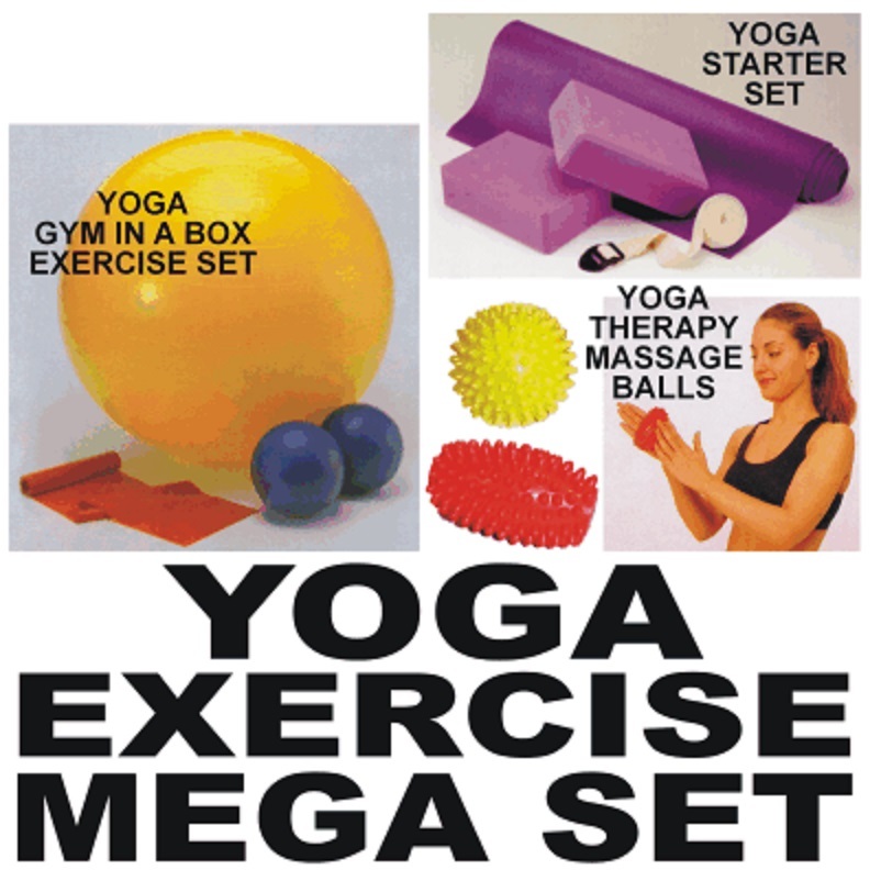 YOGA Mega Set – The Ultimate Exercise and Fitness Kit