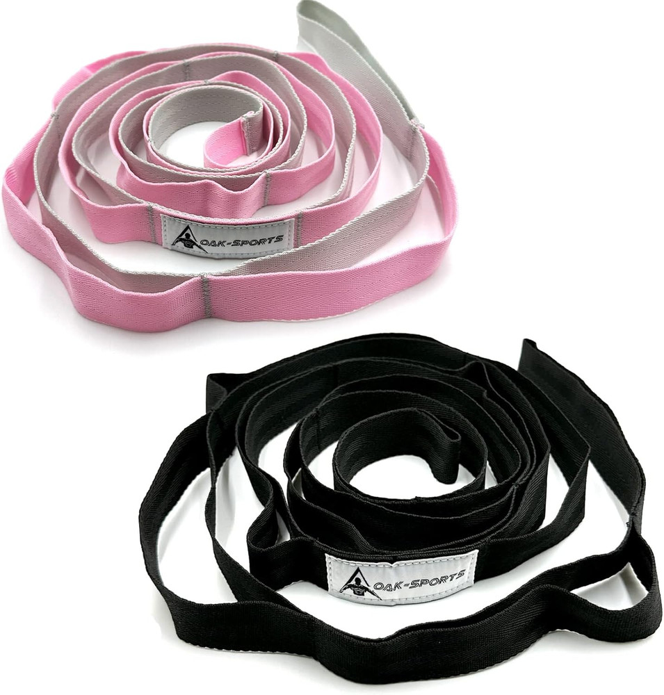 Stretching Strap Yoga Strap with Loops, Stretch Straps for Physical Therapy, Non