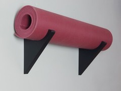Yoga Mat Holder – Yoga Mat Rack – Classy and Elegant – Handmade from solid wood