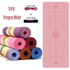 Yoga Mat 6mm Beginner Non-slip Carpet Exercise Pad Home Fitness Gymnastics Mats