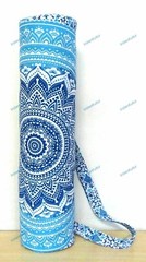 Indian New Best Quality Mandala Yoga Bag Beach Fitness Mat Strap