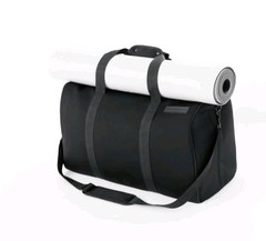Black Gym Bag with Yoga Mat Holder – Neoprene Yoga Mat Bag Carrier for Gym…