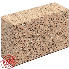 Go4Cork Large Cork Yoga Block 9x6x4″
