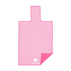 Salt & Honey Salt Honey Non-Slip Pilates Reformer Mat Towel Pink