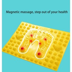 Healthyteria Foot Massage Mat Pad, Acupressure for Feet, Blue