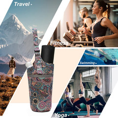 Yoga Mat Bag for Women with Large Size Pocket and Zipper Pocket,Yoga Bag Mat Car