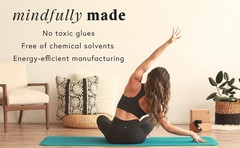 Begin Yoga Mat 68″ – 5mm Cushioning | Comfortable, Lightweight & Reversible with