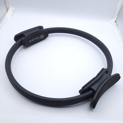 Gaiam Mad Pilates Resistance Exercise Pilates Ring Double Handle Black