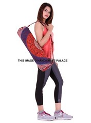 5 PC Wholesale Mandala Lot Yoga Bag Activities Pilates Carrier Indian Cotton Bag
