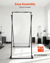 Aerial Yoga Frame & Hammock Stand, 551 lbs Capacity, 9.68 ft Height, Indoor/Outd