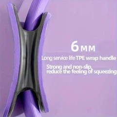 1Pcs Brand New Yoga Fitness Ring Circle Pilates Women Girl Exercise Home Resista