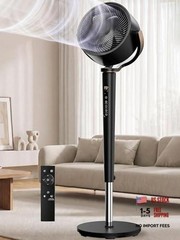 Oscillating Fan for Bedroom – 120°+120° Full-Automatic – 38″-46″