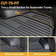 Floor Mats for 2023-2025 2026 Kia Sportage Gas, Full Coverage All Weather Flo…