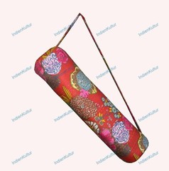 Kantha Costume Bohemian Training SPORTS Cotton Unisex Cross Bodies Yoga Bag