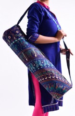 Camel Peacock Mandala Yoga Bag Hippie Gym Mat Carrier Bags With Shoulder Strap