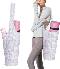 Yoga Mat Bag for Women with Large Size Pocket and Zipper Pocket,Yoga Bag Mat Car