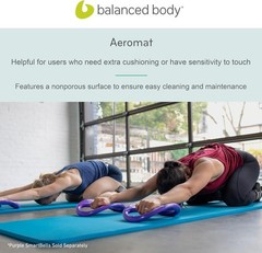 Aeromat Pilates and Yoga Mat for Floor Exercise Extra-Thick Floor Workout Mat