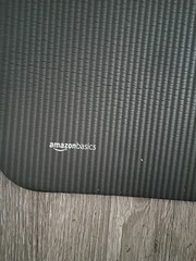 AmazonBasics Non-Slip Foam Yoga Mat, Black, 71-75 in x 20-25 in