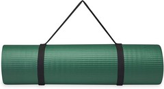 Thick Yoga Mat 72″x24″ Fitness Exercise Mat w/ Strap Non-Slip Cushion Workout
