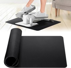 Under Desk Elliptical Mat – Non-Slip Exercise Equipment for Peloton Bike, Small