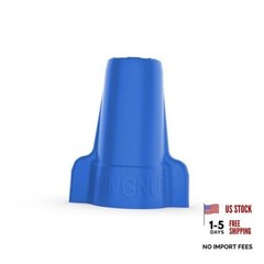 Ideal Electrical 30-454P Wing-Nut Wire Connector, Model 454 Bag of 25 Blue