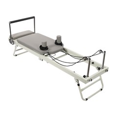 Foldable Pilates Reformer Machine, Multifunctional Yoga Fitness Equipment