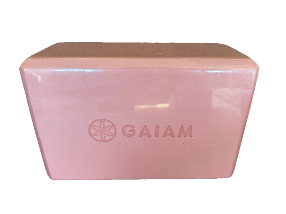 Gaiam Yoga Block Pink New In Sealed Packaging