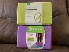 Set Of Two Unopened And Unused Gaiam Yoga Blocks
