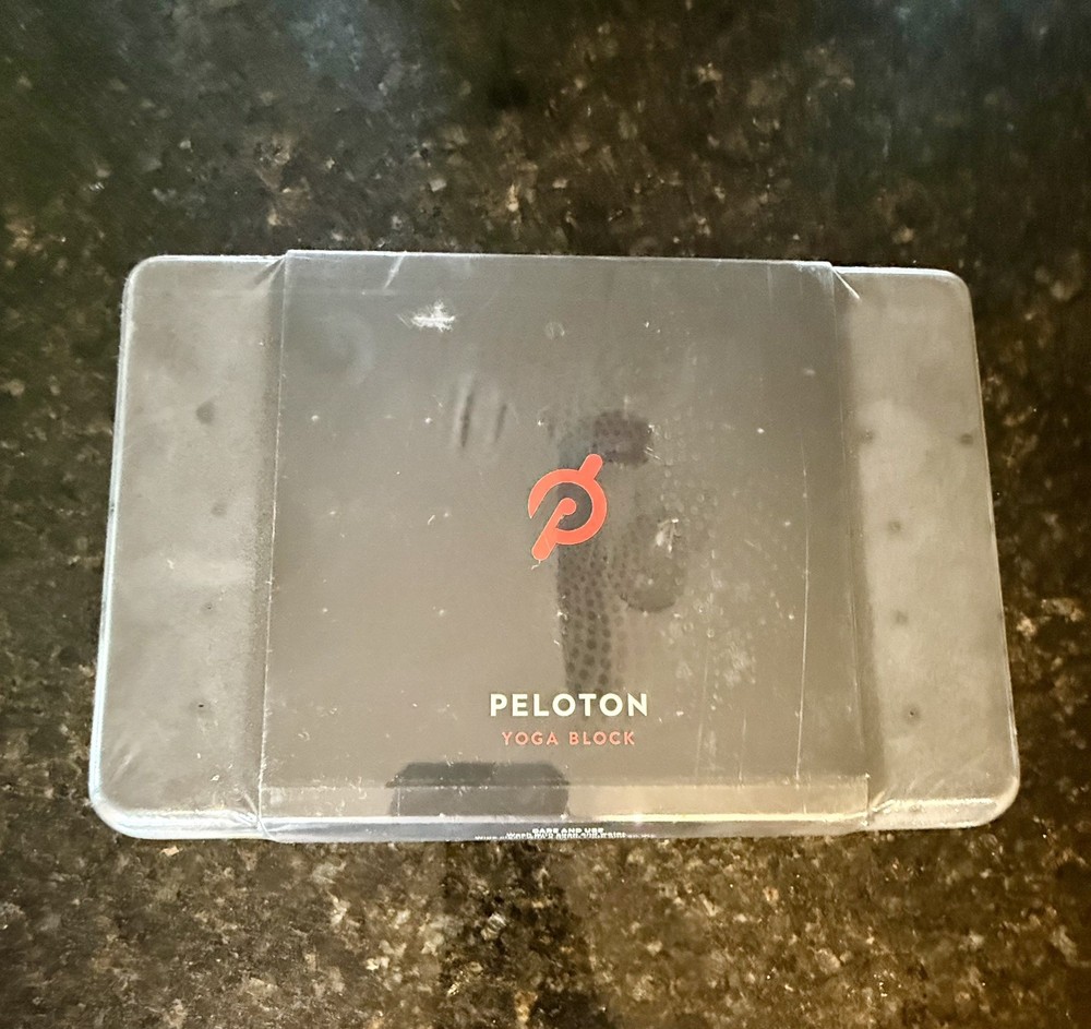 Peloton NEW Sealed Black Foam Yoga Block (4x6x9 Inches) Fitness