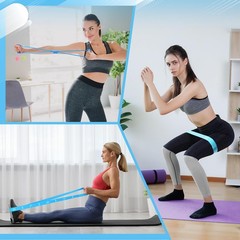 Halloscume 24 Pcs Home Pilates Essentials Kit For Women Pilates Equipment Ring