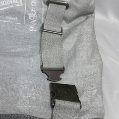 Manduka Yoga Mat Laptop Tote Canvas Bag Gray Shoulder Gym Travel Fitness Pilates
