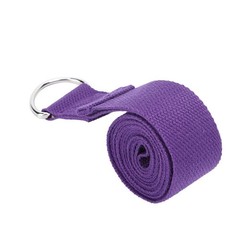 Fitness Stretching Strap NonElastic Stretch Yoga Strap Cotton Fitness Bands with