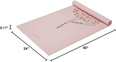 Gaiam Kids Yoga Mat Exercise Mat, Yoga for Kids with Fun Prints – Playtime for B