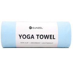 Eunzel Hot Yoga Towel Non Slip Mat Non-Slip 72″ x 26.5″, Blue