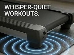 Foldable Walking Pad Mat, High-Density PVC Treadmill Mat for Hardwood Floors &