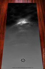 Transition/Rebirth™ (black) Spiritual, Artistic, unique chakra yoga mat