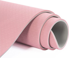 Yoga Mat Non Slip, Pilates Fitness Mats, Eco Friendly, Anti-Tear 1/4″ Thick Yoga