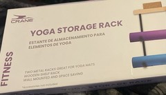 New Yoga Storage Rack for 2 Mats