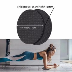 Yoga Knee Guard Foam Pilates Support Round Pads Anti Slip Fitness 2 PCS