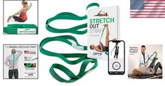 Comprehensive Stretching Solution: Stretch Out Strap with Exercise Book