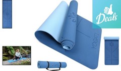 Lightweight Non-Slip Yoga Mat for Safe and Comfortable Training Sessions
